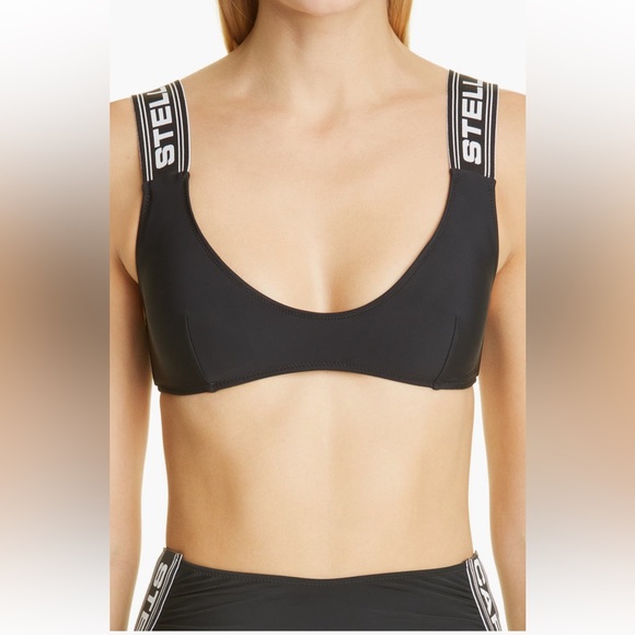 Stella McCartney‎ Stella Logo Swim Bikini Top - Picture 1 of 6